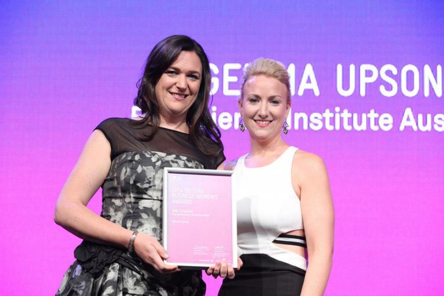 Ear Science's Gemma Upson - Telstra Young Business Woman of the Year 2014 state finalist